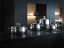 WMF Pannenset Quality One - RVS - 5 Delig - Kookpan ø 16, 20, 20 en 24 cm en Steelpan ø 16 cm