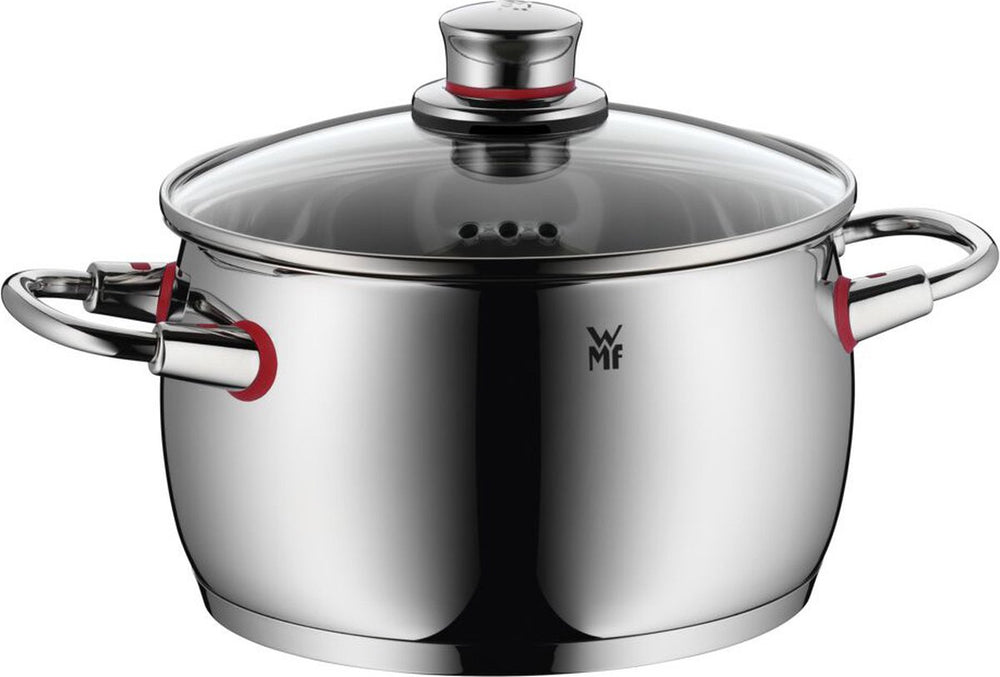 WMF Pannenset Quality One - RVS - 5 Delig - Kookpan ø 16, 20, 20 en 24 cm en Steelpan ø 16 cm