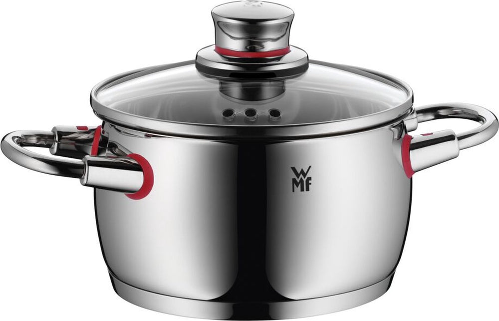 WMF Pannenset Quality One - RVS - 5 Delig - Kookpan ø 16, 20, 20 en 24 cm en Steelpan ø 16 cm