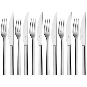 WMF Steakbestek Nuova - 12 delig / 6 personen