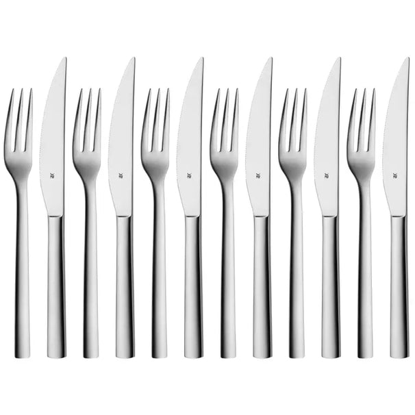 WMF Steakbestek Nuova - 12 delig / 6 personen