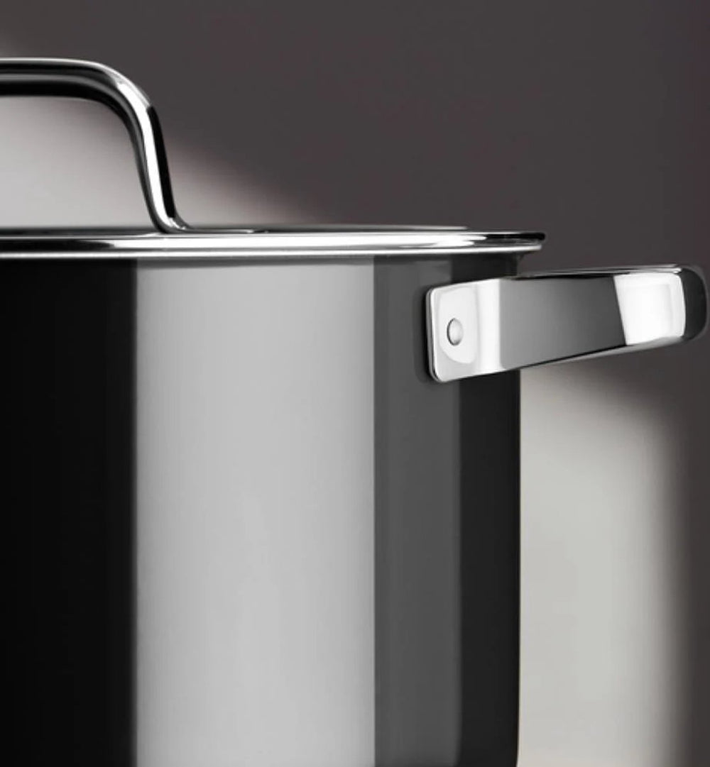 WMF Pannenset Fusiontec 2.0 Mineral Pro Zwart 4-delig - Kookpan ø 16, 20, 24 cm & Steelpan ø 16 cm