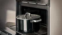 WMF Pannenset Fusiontec 2.0 Mineral Pro Zwart 4-delig - Kookpan ø 16, 20, 24 cm & Steelpan ø 16 cm