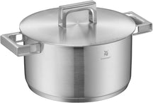 WMF Pannenset Ultimate Cool 5-delig - RVS - Kookpan ø 16, 20, 20, 24 cm & Steelpan ø 16 cm