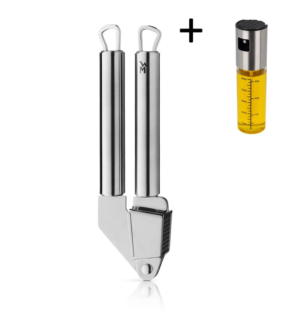 WMF Knoflookpers Profi Plus 18 cm - Inclusief GRATIS Cookinglife Olie Verstuiver 100 ml