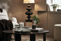 WoodWick Geurkaars Ellipse Fireside - 9 cm / 19 cm - Geurkaars in Glas - Houten Lont
