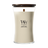WoodWick Geurkaars Large Patchouli Crème - 18 cm / ø 10 cm - Geurkaars in Glas - Houten Lont