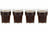 Cookinglife Waterglazen Kunststof Stapelbaar - CampVibe - Outdoor - Onbreekbaar - 275 ml - 4 Stuks