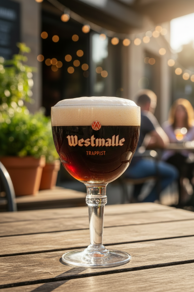 Westmalle Bierglazen 330 ml - 4 Stuks