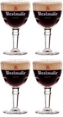 Westmalle Bierglazen 330 ml - 4 Stuks