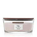 WoodWick Geurkaars Ellipse Rosewood - 9 cm / 19 cm - Geurkaars in Glas - Houten Lont