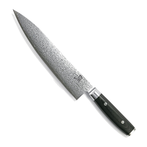Yaxell Koksmes Ran 24 cm - 69 laags roestvrij damast staal - canvas Micarta heft
