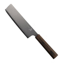 Yaxell Nakirimes Hana 16.5 cm - 3 laags RVS - donkerbruin Pakkahouten heft
