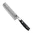 Yaxell Nakirimes Ran 16.5 cm 69 laags damaststaal met canvas Micarta heft, vrijstaand op witte achtergrond
