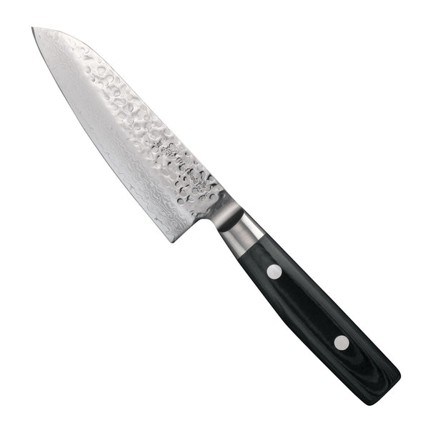 Yaxell Santokumes Zen 12.5 cm - 37 laags roestvrij damast staal - canvas Micarta heft