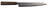 Yaxell Vleesmes Hana 23 cm - 3 laags RVS - donkerbruin Pakkahouten heft