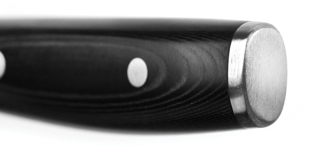 Yaxell Santokumes Ran 12.5 cm - 69 laags roestvrij damast staal - canvas Micarta heft