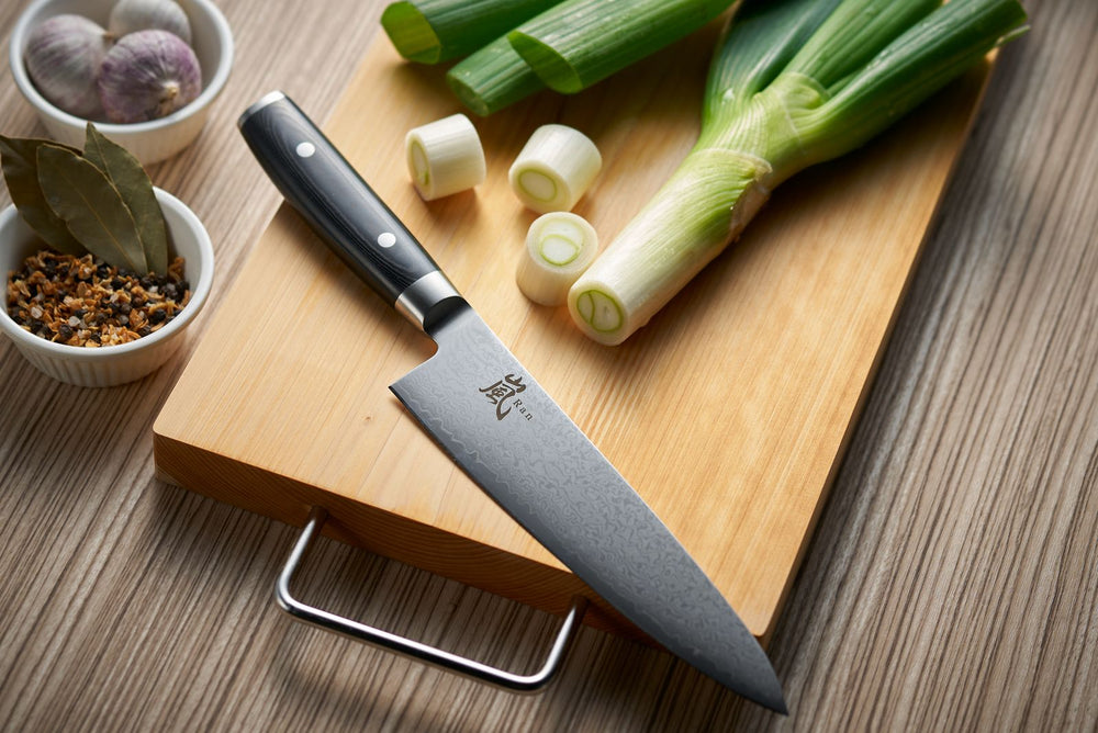 Yaxell Koksmes Ran 20 cm - 69 laags roestvrij damast staal - canvas Micarta heft