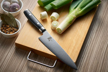 Yaxell Koksmes Ran 20 cm - 69 laags roestvrij damast staal - canvas Micarta heft