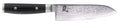 Yaxell Santokumes Ran 16.5 cm - 69 laags roestvrij damast staal - canvas Micarta heft