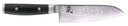 Yaxell Santokumes Ran 16.5 cm - 69 laags roestvrij damast staal - canvas Micarta heft