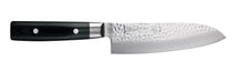 Yaxell Santokumes Zen 16.5 cm - 37 laags roestvrij damast staal - canvas Micarta heft