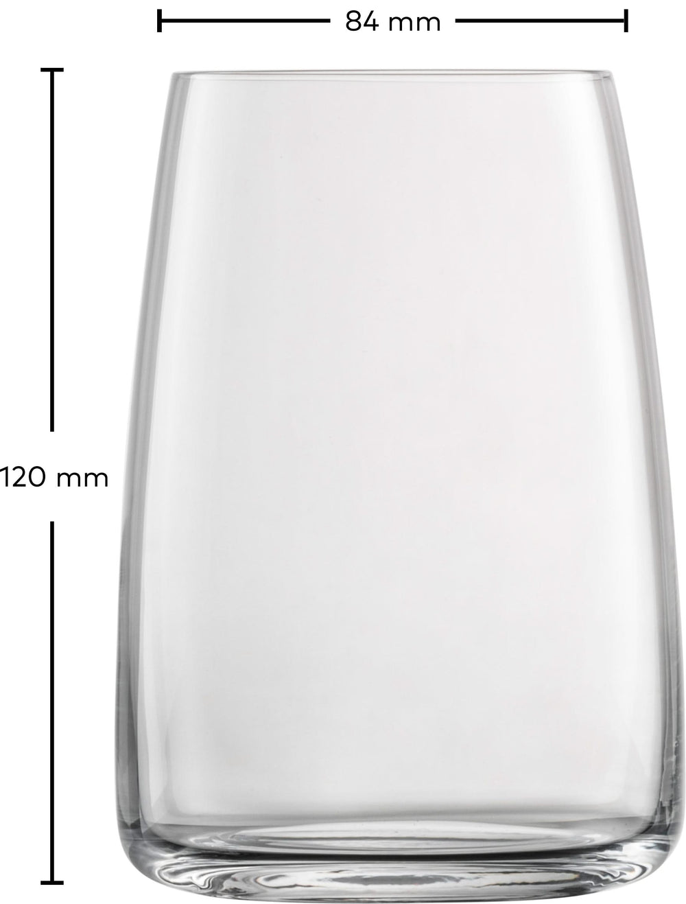 Zwiesel Glas Waterglazen Vivid Senses Tumbler - 500 ml - 4 stuks
