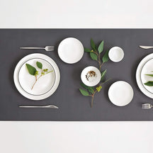 ASA Selection Dinerborden A Table Ligne Noire ø 26.5 cm - 4 stuks