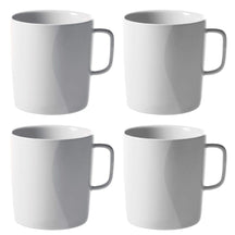 Alessi Mokken PlateBowlCup 300 ml - 4 stuks - Jasper Morrison - AJM28/89