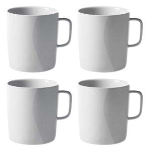 Alessi Mokken PlateBowlCup 300 ml - 4 stuks - Jasper Morrison - AJM28/89