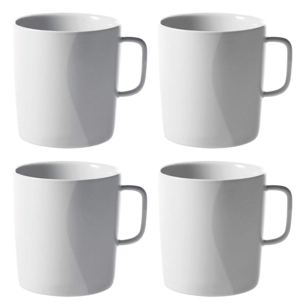 Alessi Mokken PlateBowlCup 300 ml - 4 stuks - Jasper Morrison - AJM28/89