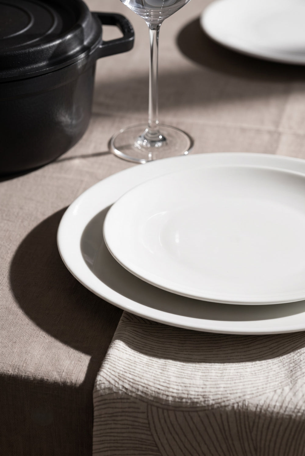 Alessi Ontbijtborden / Dessertborden All-Time ø 20 cm - 4 stuks - Guido Venturini - AGV29/5