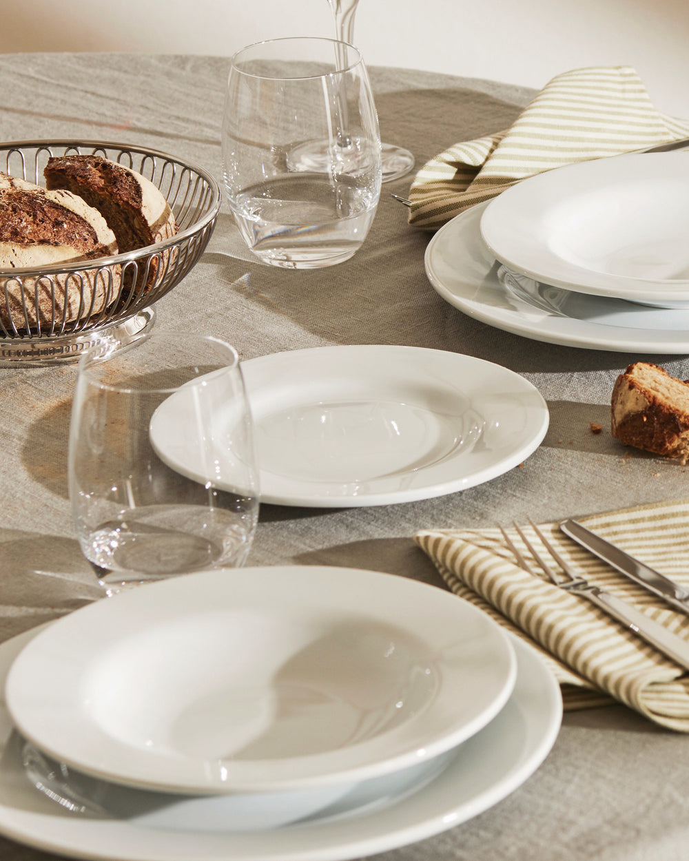 Alessi Ontbijtborden / Dessertborden PlateBowlCup ø 20 cm - 4 stuks - Jasper Morrison - AJM28/5
