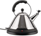 Alessi Waterkoker MG32 RVS / Zwart - 1.5 liter - 2000 W - Michael Graves - MG32 B