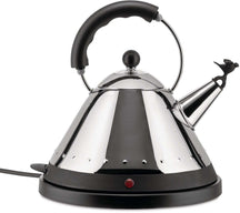 Alessi Waterkoker MG32 RVS / Zwart - 1.5 liter - 2000 W - Michael Graves - MG32 B