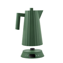 Alessi Waterkoker Plissé met Temperatuurinstelling Groen - 1.7 liter - 1850 W - Michelle De Lucchi - MDL21 GR