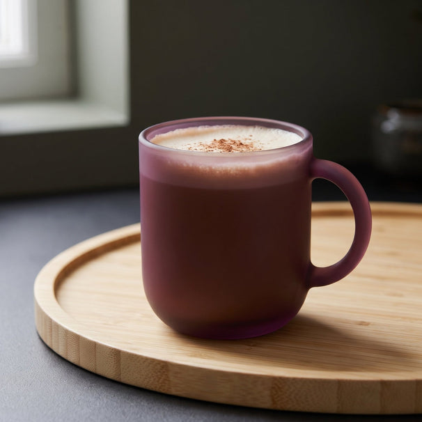Luminarc Koffieglazen / Theeglazen met Oor Moka Delice Cherry - 250 ml - 4 stuks