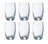 Arcoroc Waterglas Salto - 350 ml - 6 stuks