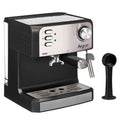 Argon Espressomachine / Pistonmachine RVS / Zwart - 20 Bar - 1.6 Liter