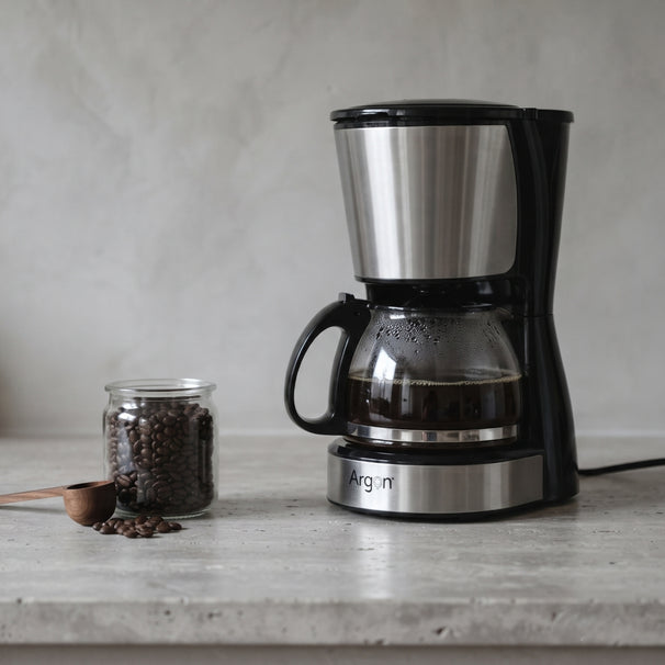 Argon Filter-koffiezetapparaat met Glazen Kan - 6 Koppen - 750 ml