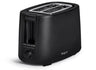 Argon Broodrooster Mat Zwart - 2 Sleuven - 750 W