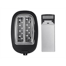 Argon Broodrooster Mat Zwart - 2 Sleuven - 750 W