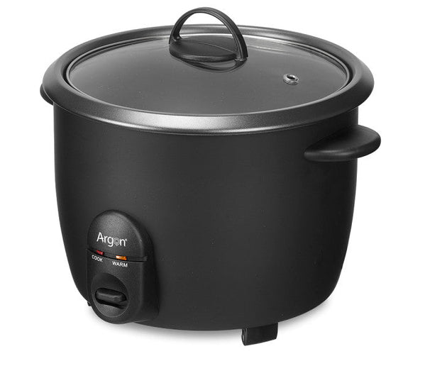Argon Rijstkoker Mat Zwart - 1.8 Liter - 700 W