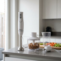 Argon Staafmixerset met Accessoires Wit - 1000 W