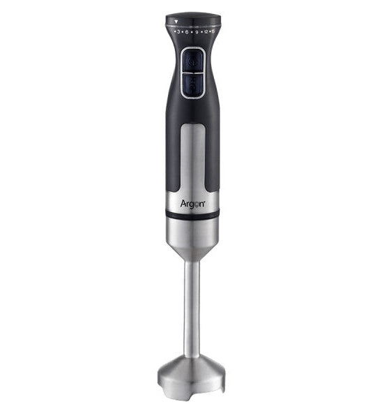 Argon Staafmixer RVS / Zwart - 1000 W