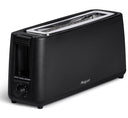 Argon Broodrooster Mat Zwart - 1 Lange Sleuf - 900 W