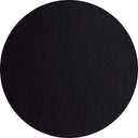 ASA Selection Placemat - Leather Optic Fine - Zwart - Afwasbaar - ø 38 cm