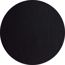 ASA Selection Placemat - Leather Optic Fine - Zwart - Afwasbaar - ø 38 cm