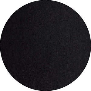 ASA Selection Placemat - Leather Optic Fine - Zwart - ø 38 cm