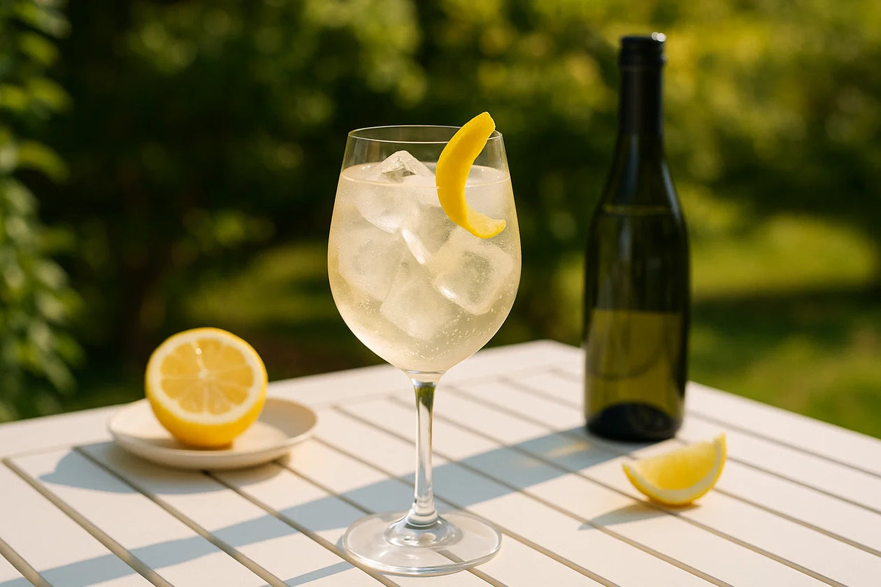 Deze lichte drank combineert de unieke, citrusachtige smaak van yuzu met bubbels en ijs voor een perfecte, zomerse verfrissing.